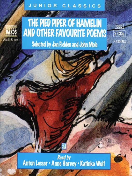 Cover image for The Pied Piper of Hamelin and Other Favourite Poems